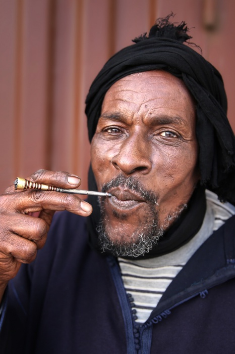 Чоловік з народу Сахараві, Дахла, Західна Сахара.  Автор: Олександр Хомишина.